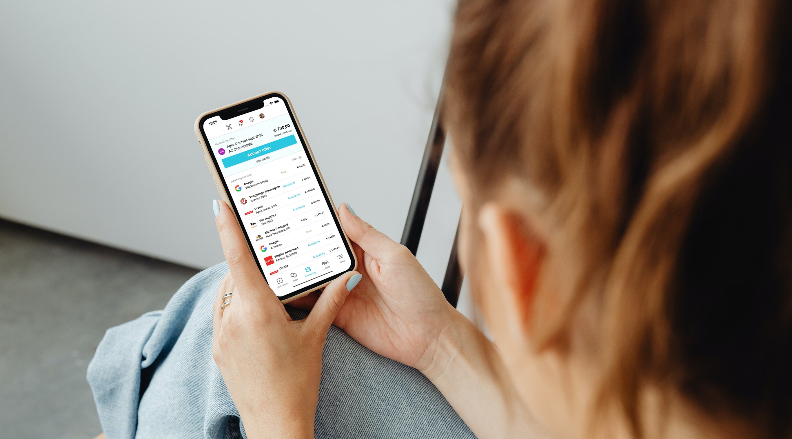 AcceptChain Proposal Mobile User